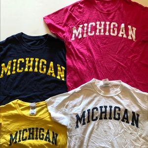 University of Michigan T-shirt Bundle!